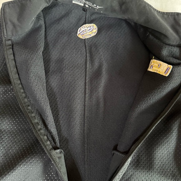 Nike Golf Women’s Therma Fit Full Zip Long Sleeve Black Medium LSU Tigers - Picture 5 of 11